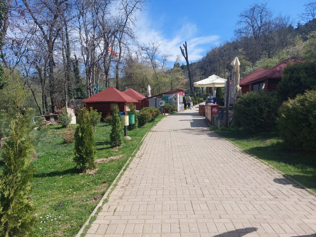 Millennium Cross Ropeway. Cable Car Vodno Mountain