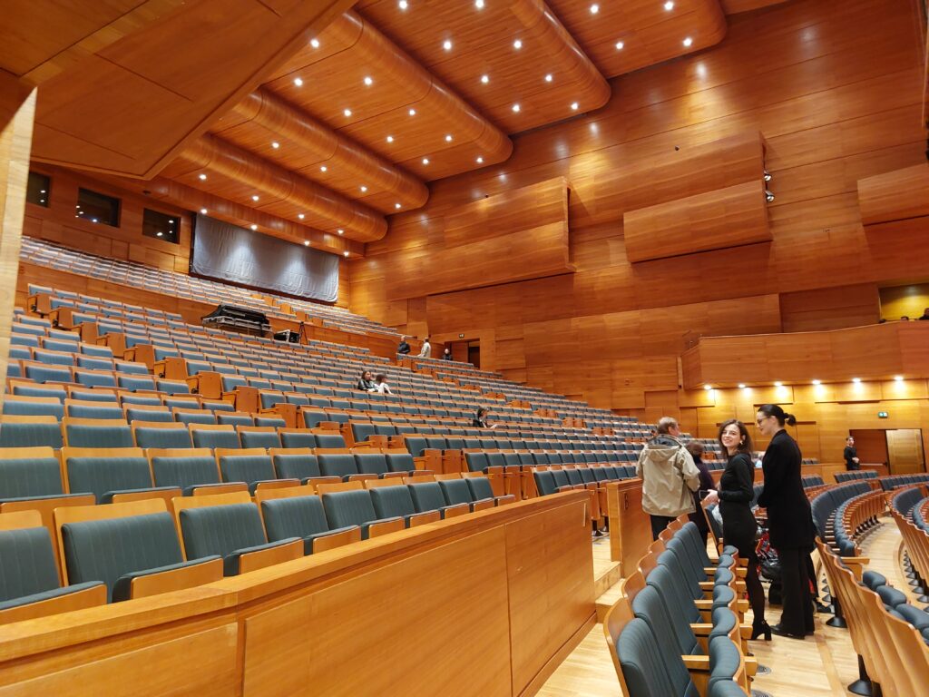 North Macedonia Philharmonia, Inside Concert Hall