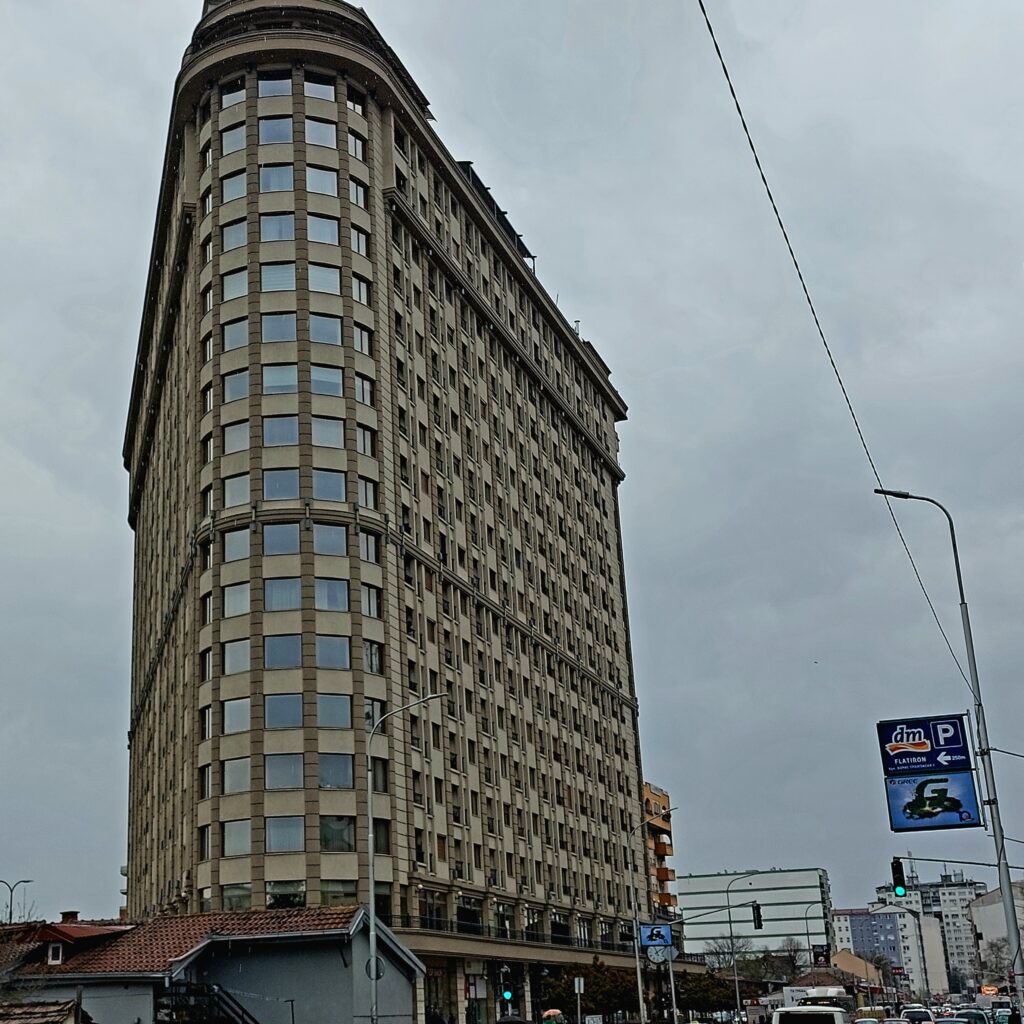 Flatiron apartment building, Skopje