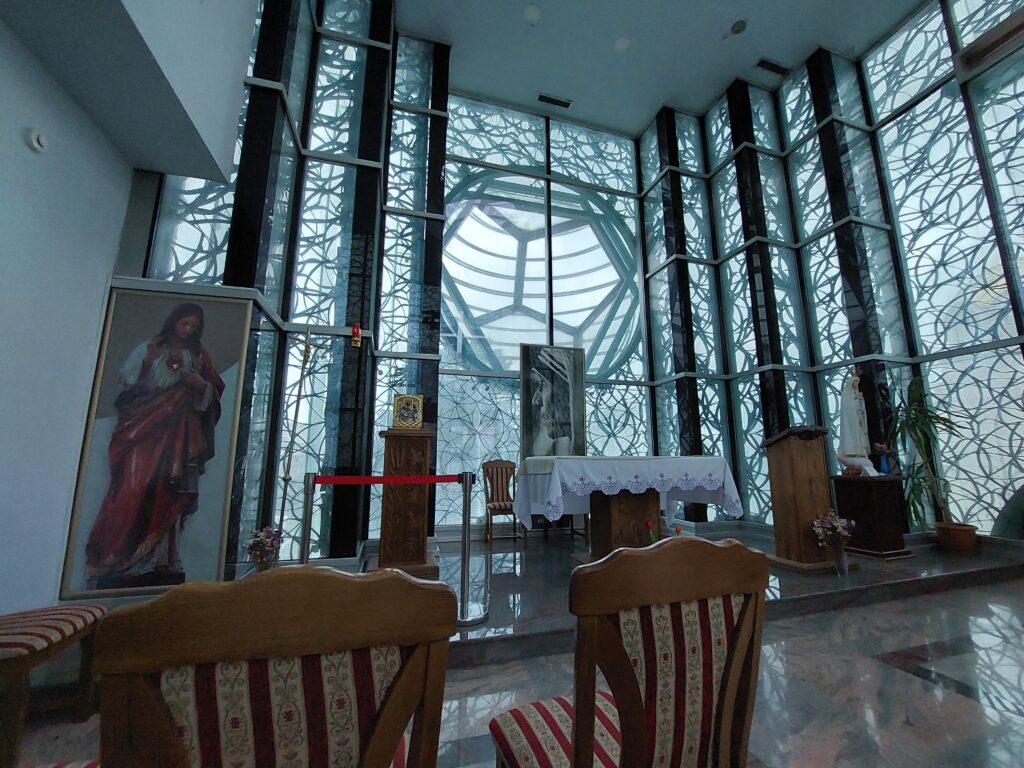 Chapel inside Mother Teresa Memorial House, Skopje