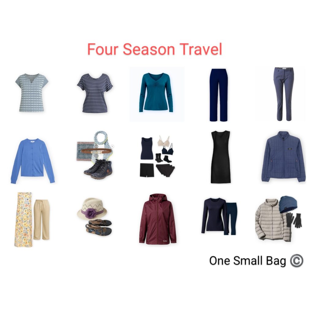 Ultralight Packing - A Four Season Capsule Wardrobe to fit in a 6kg backpack