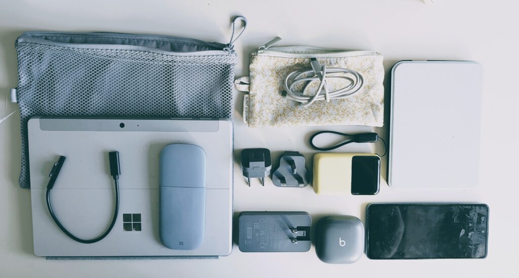 Ultralight Tech setup included in my one small bag