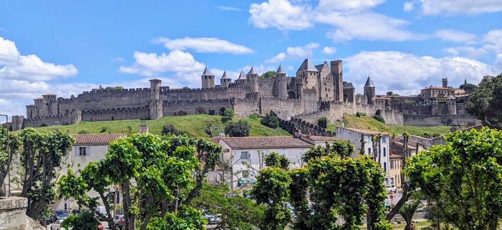 Carcassonne - view from the Pont Vieux