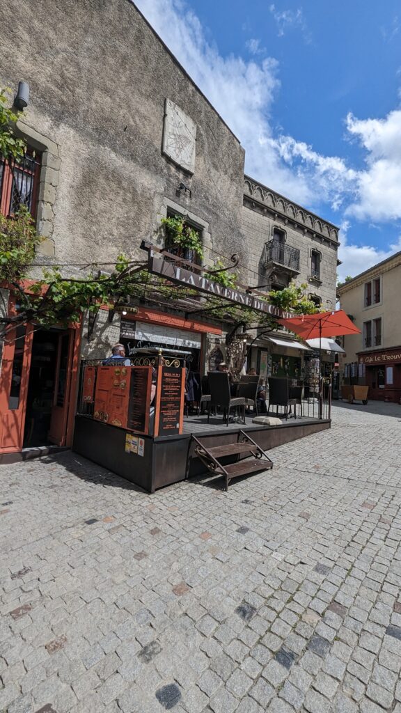 restaurants in the medieval city of Carcassonne