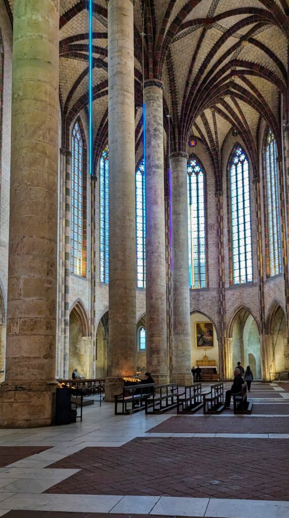 Palm Tree Ceiling in the Couvent de Jacobins, Toulouse