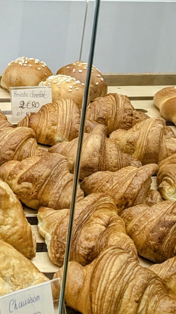 croissants from St Georges bakery Toulouse