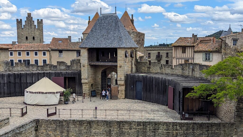 Inside the Castle Walls Carcassonne